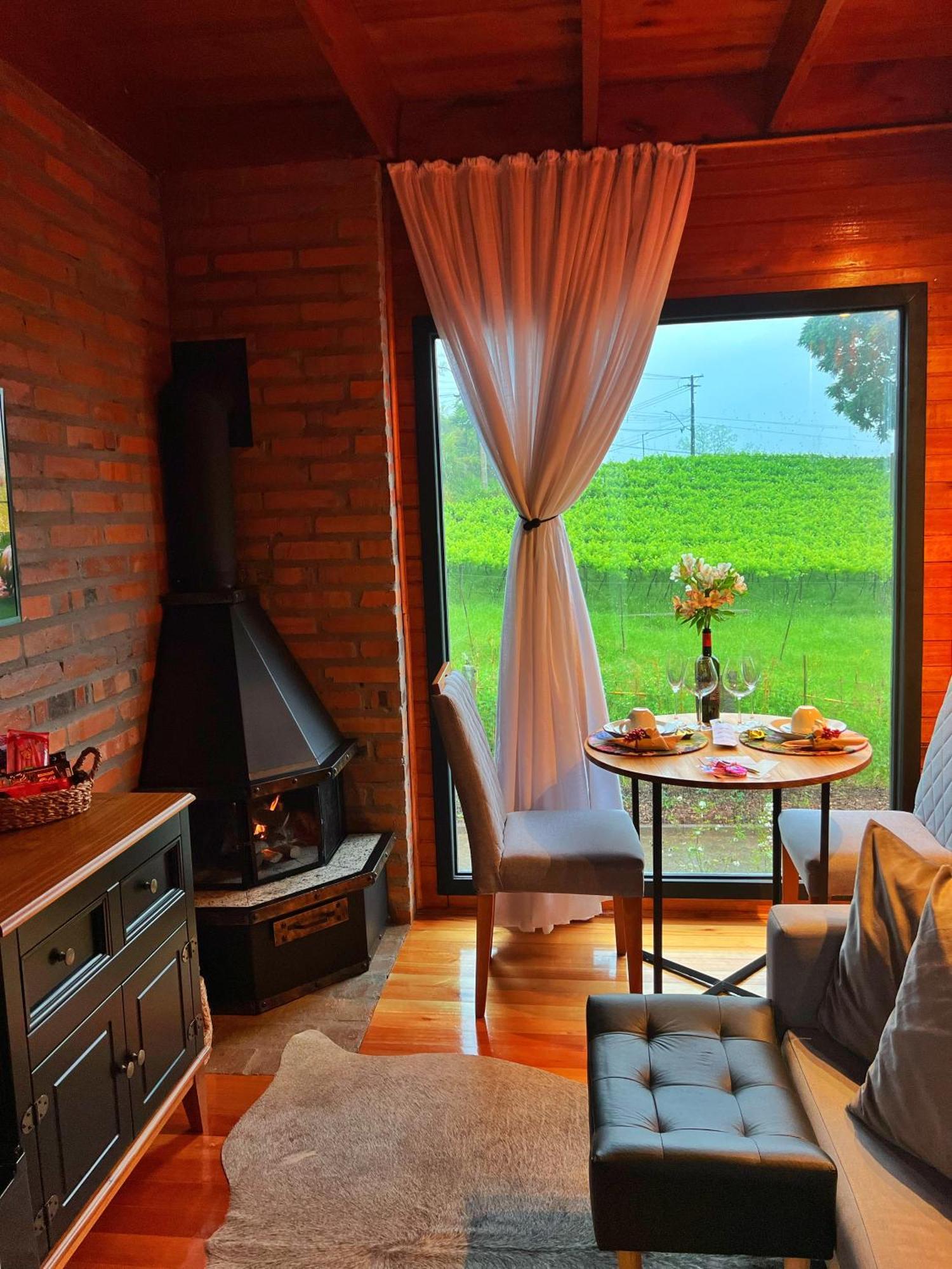 Capanna Del Vale - Um Refugio No Vale Dos Vinhedos Com Experiencia Exclusiva De Degustacao Na Vinicola Dom Candido Bento Gonçalves Exteriör bild