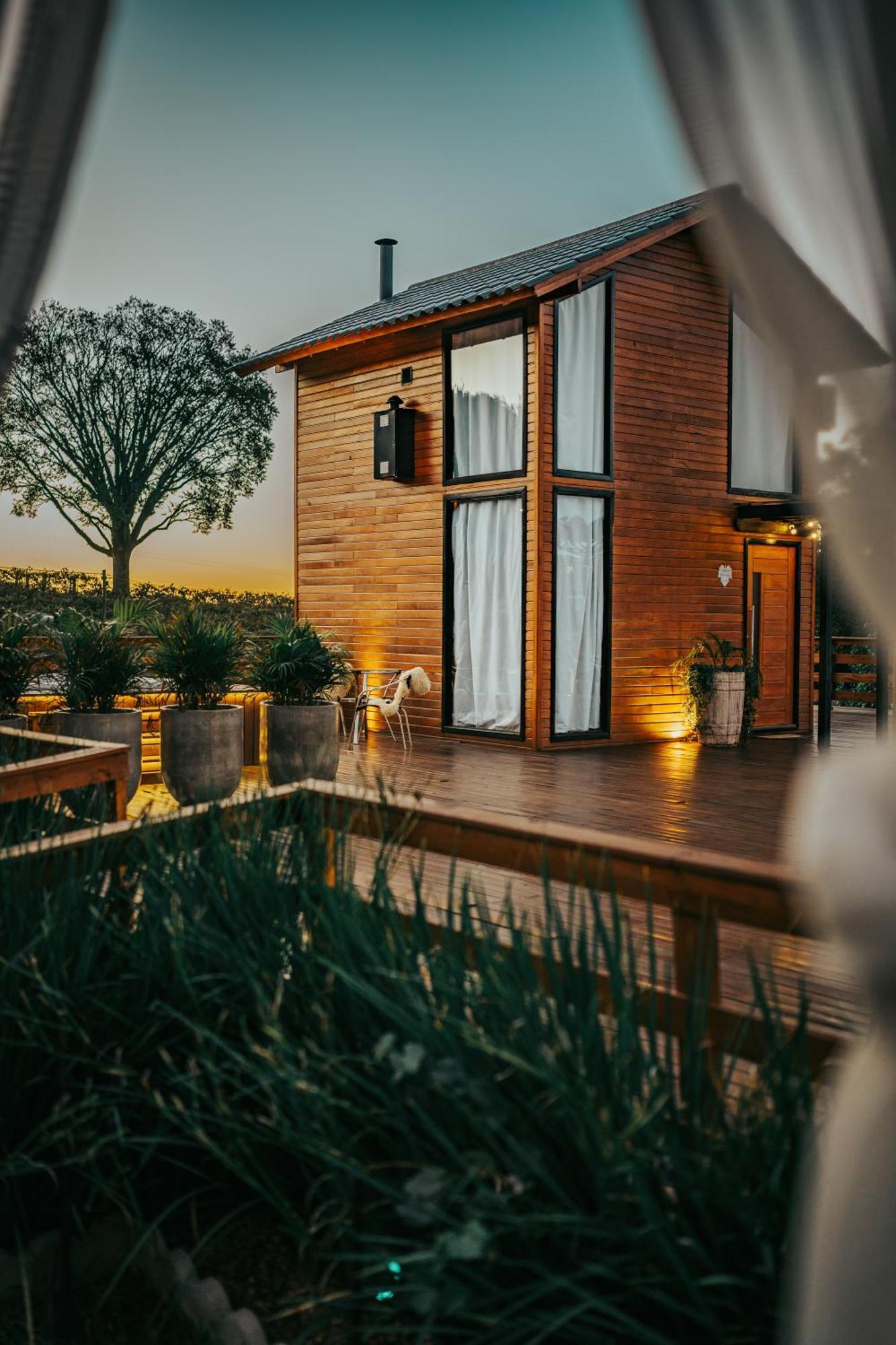 Capanna Del Vale - Um Refugio No Vale Dos Vinhedos Com Experiencia Exclusiva De Degustacao Na Vinicola Dom Candido Bento Gonçalves Exteriör bild