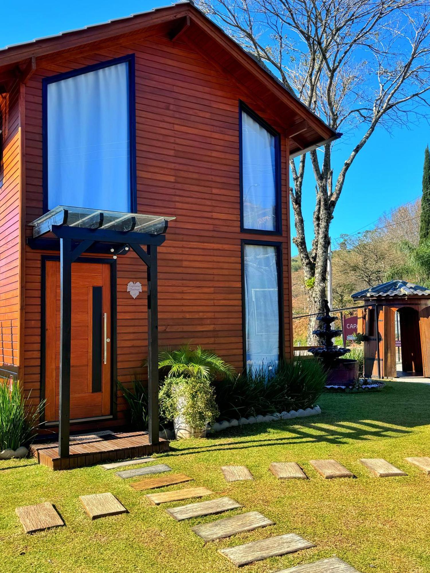 Capanna Del Vale - Um Refugio No Vale Dos Vinhedos Com Experiencia Exclusiva De Degustacao Na Vinicola Dom Candido Bento Gonçalves Exteriör bild