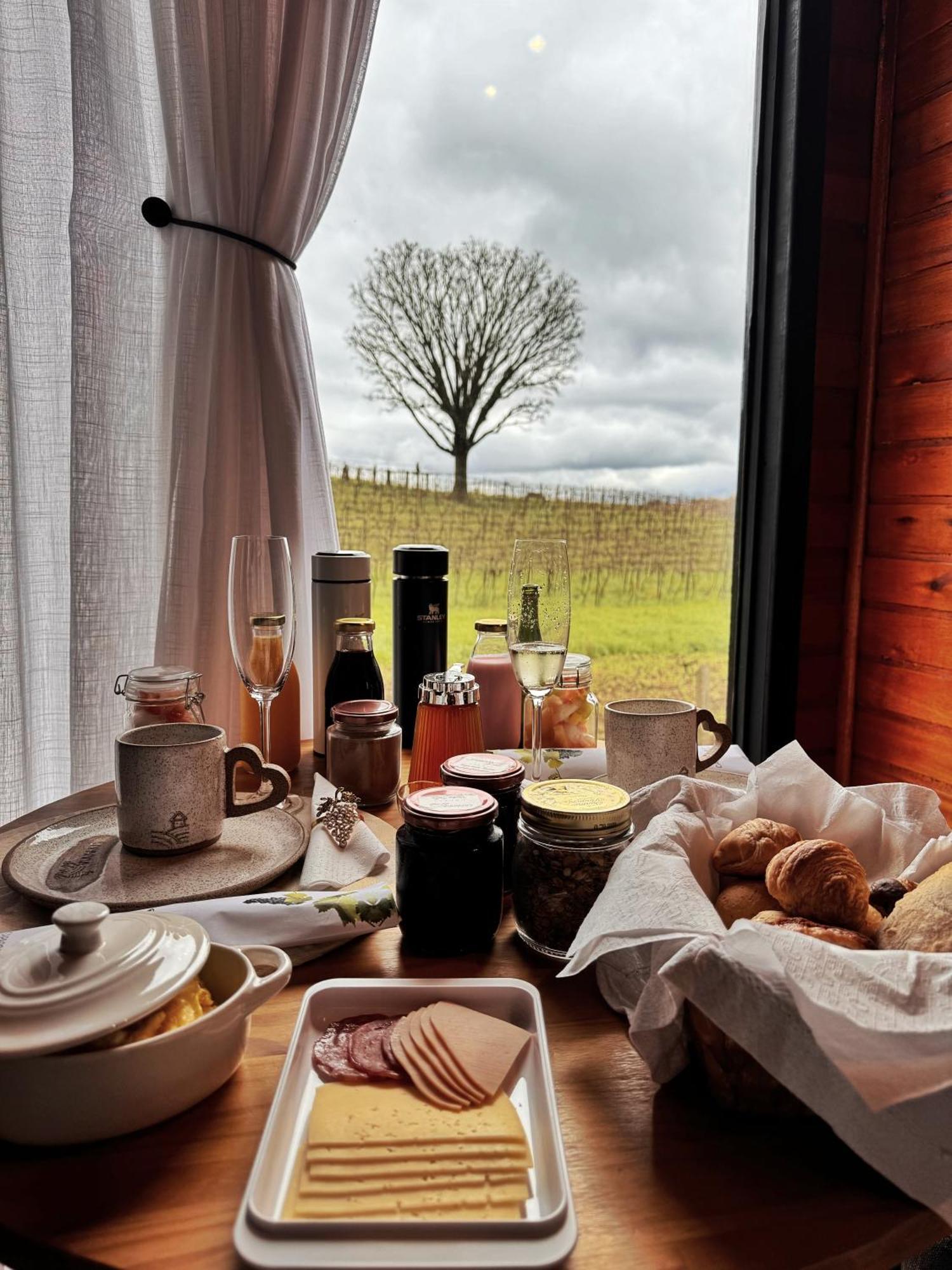 Capanna Del Vale - Um Refugio No Vale Dos Vinhedos Com Experiencia Exclusiva De Degustacao Na Vinicola Dom Candido Bento Gonçalves Exteriör bild